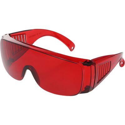 OEM Lunettes De Protection Oculaire Dentaire Rouges, Protection Contre La Lumière Uv Pour Le Blanchiment Et La Polymérisation, Pour Dentiste (lot De 2). Publicité OEM Lunettes De Protection Oculaire Dentaire Rouges, Protection Contre La Lumière Uv Pour Le Blanchiment Et La Polymérisation, Pour Dentiste (lot De 2). Publicité