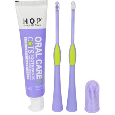 OEM Kit De Dentifrice Et De Brosse À Dents Pour Chat-dou - Publicité OEM Kit De Dentifrice Et De Brosse À Dents Pour Chat-dou - Publicité
