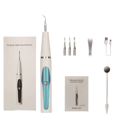 OEM Instrument 2 En 1 Pour L'Élimination Du Tartre Et Le Blanchiment Dentaire - Publicité OEM Instrument 2 En 1 Pour L'Élimination Du Tartre Et Le Blanchiment Dentaire - Publicité