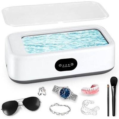OEM Nettoyeur Ultrasonique 640 Ml, 49 Khz, Faible Bruit, Avec 3 Minuteries Numériques, Pour Bijoux, Prothèses Dentaires, Montres, Lunettes Et Têtes De Rasage. Publicité OEM Nettoyeur Ultrasonique 640 Ml, 49 Khz, Faible Bruit, Avec 3 Minuteries Numériques, Pour Bijoux, Prothèses Dentaires, Montres, Lunettes Et Têtes De Rasage. Publicité