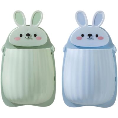 OEM Lot De 2 Supports Muraux Pour Brosse À Dents En Forme De Lapin - Organisateurs De Salle De Bain Adhésifs Pour Brosse À Dents, Dentifrice, Rasoir, Peignes (vert, Bleu) - Publicité OEM Lot De 2 Supports Muraux Pour Brosse À Dents En Forme De Lapin - Organisateurs De Salle De Bain Adhésifs Pour Brosse À Dents, Dentifrice, Rasoir, Peignes (vert, Bleu) - Publicité