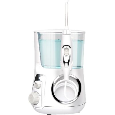 OEM Hydropulseur Pour Dents Et Appareils Dentaires, Irrigateur Bucco-dentaire De 800 Ml Avec 10 Niveaux De Pression, 5 Embouts, Étui De Rangement Pour Brosse À Dents Et Embouts, Soins Bucco-dentaires Pour - Publicité OEM Hydropulseur Pour Dents Et Appareils Dentaires, Irrigateur Bucco-dentaire De 800 Ml Avec 10 Niveaux De Pression, 5 Embouts, Étui De Rangement Pour Brosse À Dents Et Embouts, Soins Bucco-dentaires Pour - Publicité