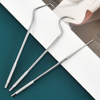 OEM Ensemble De Cure-dents En Acier Inoxydable 304, Fil Dentaire, Cure-dents En Métal, Tube De Rangement Portable, Outils De Nettoyage Et D'Hygiène Bucco-dentaire, Crochet Simple - Publicité OEM Ensemble De Cure-dents En Acier Inoxydable 304, Fil Dentaire, Cure-dents En Métal, Tube De Rangement Portable, Outils De Nettoyage Et D'Hygiène Bucco-dentaire, Crochet Simple - Publicité