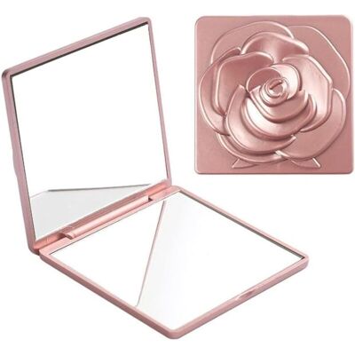 OEM Magnifique Petit Miroir De Poche Carré, Miroir De Maquillage Portable, Miroir Carré Double Face, Miroir De Voyage Pliable, Miroir De Sac À Main (rose) - Publicité OEM Magnifique Petit Miroir De Poche Carré, Miroir De Maquillage Portable, Miroir Carré Double Face, Miroir De Voyage Pliable, Miroir De Sac À Main (rose) - Publicité
