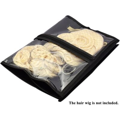 OEM Sac De Rangement Pour Extensions De Cheveux, Étui De Transport Résistant Pour Perruques Avec Fermeture Éclair - Publicité OEM Sac De Rangement Pour Extensions De Cheveux, Étui De Transport Résistant Pour Perruques Avec Fermeture Éclair - Publicité