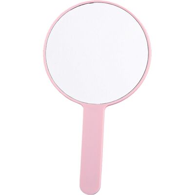 HERUSI Miroir De Maquillage De Voyage Portable - Grand Miroir Rond 12 X 21,5 Cm - Blanc - Publicité HERUSI Miroir De Maquillage De Voyage Portable - Grand Miroir Rond 12 X 21,5 Cm - Blanc - Publicité