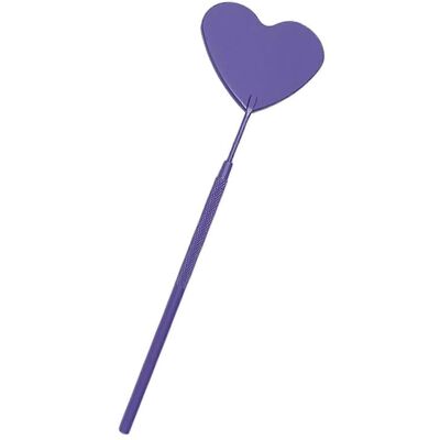 YUDO Miroir En Forme De Cœur, Portable, À Long Manche, Pour Extensions De Cils Et Accessoires-purple - Publicité YUDO Miroir En Forme De Cœur, Portable, À Long Manche, Pour Extensions De Cils Et Accessoires-purple - Publicité