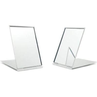 OEM Lot De 2 Miroirs De Voyage, Pliable, Ultra Fin Et Durable, Convient Pour Les Voyages, Le Bureau, Le Rasage, Le Camping Et Le Maquillage (2 Pièces 8,5 X 5 Cm) - Publicité OEM Lot De 2 Miroirs De Voyage, Pliable, Ultra Fin Et Durable, Convient Pour Les Voyages, Le Bureau, Le Rasage, Le Camping Et Le Maquillage (2 Pièces 8,5 X 5 Cm) - Publicité