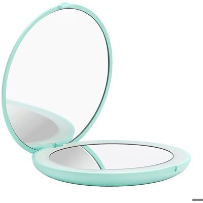 Cellfast Miroir De Poche Avec Éclairage Led, 3,5" Petit Miroir Portable De Maquillage Avec Grossissant 1x / 10x, Compact Et Pliable, Idéal - Publicité Cellfast Miroir De Poche Avec Éclairage Led, 3,5" Petit Miroir Portable De Maquillage Avec Grossissant 1x / 10x, Compact Et Pliable, Idéal - Publicité