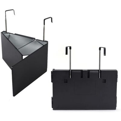 WEMAKMAK Miroir De Coupe De Barbe À 360 Degrés, Miroir De Maquillage Pliable À 3 Côtés, Miroir De Coupe De Cheveux À Trois Voies, Hauteur Réglable Avec Crochets, Portable Pour Voyage, Chambre - Publicité WEMAKMAK Miroir De Coupe De Barbe À 360 Degrés, Miroir De Maquillage Pliable À 3 Côtés, Miroir De Coupe De Cheveux À Trois Voies, Hauteur Réglable Avec Crochets, Portable Pour Voyage, Chambre - Publicité