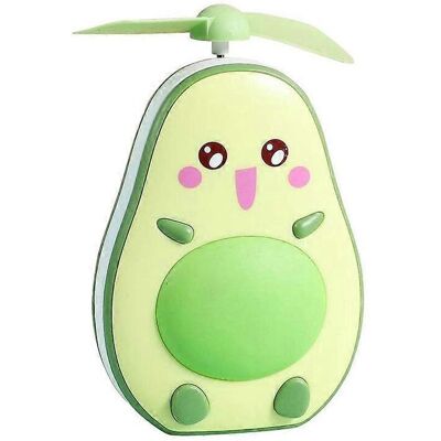 FLAMMKRAFT Mini Miroir De Poche En Forme D'Avocat, Ventilateur De Maquillage Avec Lumière Intégrée, Rechargeable - Publicité FLAMMKRAFT Mini Miroir De Poche En Forme D'Avocat, Ventilateur De Maquillage Avec Lumière Intégrée, Rechargeable - Publicité
