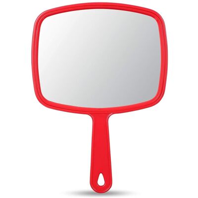 ALVIOR Hand Mirror - 4 Inch Optical Glass - 3x Magnification - Foldable Handle - Portable Travel Makeup Mirror - Publicité ALVIOR Hand Mirror - 4 Inch Optical Glass - 3x Magnification - Foldable Handle - Portable Travel Makeup Mirror - Publicité