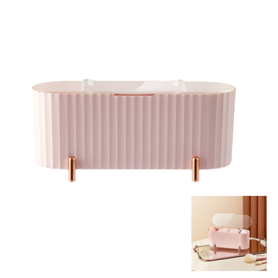 Generic Distributeur De Cotons-tiges À 3 Compartiments, Boite Coton Tige, Rangement De Maquillage Avec Couvercle Pour Chambre À Coucher, Salle De Bain Ect - Publicité Generic Distributeur De Cotons-tiges À 3 Compartiments, Boite Coton Tige, Rangement De Maquillage Avec Couvercle Pour Chambre À Coucher, Salle De Bain Ect - Publicité