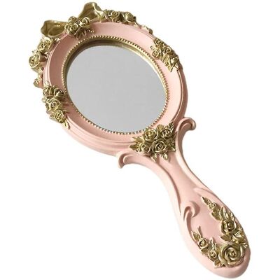 LAVVE Miroir De Poche Princesse 2024 En Résine Style Vintage, Idéal Pour Le Maquillage Et Les Voyages. Cadeau D'Anniversaire Pour Enfant. Publicité LAVVE Miroir De Poche Princesse 2024 En Résine Style Vintage, Idéal Pour Le Maquillage Et Les Voyages. Cadeau D'Anniversaire Pour Enfant. Publicité