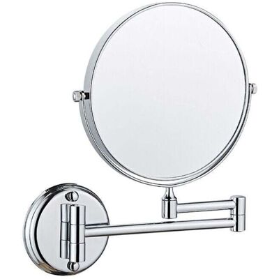 Vision Tigrezy - Loupe Télescopique Pliante Salle De Bains Maquillage Miroir - 8 Pouces 10x Télescopique - Argent Blanc - Publicité Vision Tigrezy - Loupe Télescopique Pliante Salle De Bains Maquillage Miroir - 8 Pouces 10x Télescopique - Argent Blanc - Publicité