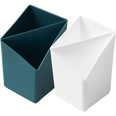 BRINSEA 2pcs Porte-crayon De Rangement Pour Pinceau De Maquillage, Boîte De Rangement Pour Brosse De Coiffeuse, Pour Seau De Rangement De Bureau, Crayon À Sourcils, Porte-pinceau De Beauté,b-ensoleillé - Publicité BRINSEA 2pcs Porte-crayon De Rangement Pour Pinceau De Maquillage, Boîte De Rangement Pour Brosse De Coiffeuse, Pour Seau De Rangement De Bureau, Crayon À Sourcils, Porte-pinceau De Beauté,b-ensoleillé - Publicité