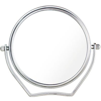 OEM Bett Miroir Maquillage Grossissement X10, 6 Inch Compact Miroir Cosmétique Sur Pied, Chrome, Ø 15,3 Cm, 100% Et 1000% Orientable Sur 360°, Haute Qualité Miroir De Table, - Publicité OEM Bett Miroir Maquillage Grossissement X10, 6 Inch Compact Miroir Cosmétique Sur Pied, Chrome, Ø 15,3 Cm, 100% Et 1000% Orientable Sur 360°, Haute Qualité Miroir De Table, - Publicité