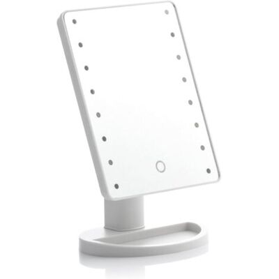 KOMIRO Miroir De Table Tactile À Led, Illumine Votre Visage Et Perfectionne Votre Maquillage, Avec Fonction Miroir Led, Design Tactile Et Élégant - Publicité KOMIRO Miroir De Table Tactile À Led, Illumine Votre Visage Et Perfectionne Votre Maquillage, Avec Fonction Miroir Led, Design Tactile Et Élégant - Publicité