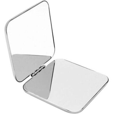 XL DESTOCK Miroir De Poche Pliable Double Face En Acier Inoxydable – Carré Compact, Idéal Voyage Et Quotidien, Cadeau Femme/homme - Publicité XL DESTOCK Miroir De Poche Pliable Double Face En Acier Inoxydable – Carré Compact, Idéal Voyage Et Quotidien, Cadeau Femme/homme - Publicité