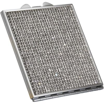 ULISEM Miroir De Maquillage Compact Pliable Double Face – 10 Cm × 15 Cm, Verre Haute Résolution, Idéal Voyage & Cadeau Beauté - Publicité ULISEM Miroir De Maquillage Compact Pliable Double Face – 10 Cm × 15 Cm, Verre Haute Résolution, Idéal Voyage & Cadeau Beauté - Publicité