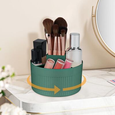 OEM Porte-pinceaux De Maquillage À 360°, Présentoir De Rangement Cosmétique Multifonctionnel, Présentoir À Cosmétiques, Écologique - Publicité OEM Porte-pinceaux De Maquillage À 360°, Présentoir De Rangement Cosmétique Multifonctionnel, Présentoir À Cosmétiques, Écologique - Publicité