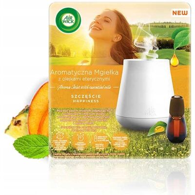 OEM Coffret Air Wick Brume Aromatique Bonheur 20 Ml - Publicité OEM Coffret Air Wick Brume Aromatique Bonheur 20 Ml - Publicité