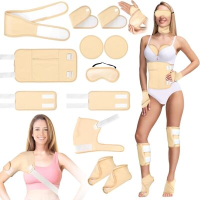 OEM Emballage D'Huile De Ricin,kit D'Huile De Ricin Réutilisable De 12pcs Coton Biologique Pour Les Mains De L'Épaule Poitrine De La Taille Du Cou,coussinets De Compression Réglables Pour Tout Le Corps - Publicité OEM Emballage D'Huile De Ricin,kit D'Huile De Ricin Réutilisable De 12pcs Coton Biologique Pour Les Mains De L'Épaule Poitrine De La Taille Du Cou,coussinets De Compression Réglables Pour Tout Le Corps - Publicité