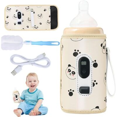 OEM Chauffe Biberon Portable Pour Bébé, Chauffe Biberon Portable Usb Avec Écran Lcd, Températures Réglables Chauffe Biberon, 21 Températures Réglables, Réchauffeur De Biberon Pour Maison, Extérieur - Publicité OEM Chauffe Biberon Portable Pour Bébé, Chauffe Biberon Portable Usb Avec Écran Lcd, Températures Réglables Chauffe Biberon, 21 Températures Réglables, Réchauffeur De Biberon Pour Maison, Extérieur - Publicité