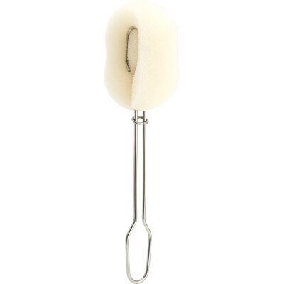 MCKENSA Brosse De Nettoyage Pour Biberon Avec Tête En Éponge Remplaçable Et Manche Long, Idéale Pour Les Biberons De Bébé. Publicité MCKENSA Brosse De Nettoyage Pour Biberon Avec Tête En Éponge Remplaçable Et Manche Long, Idéale Pour Les Biberons De Bébé. Publicité