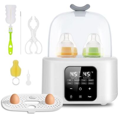 OEM 1 Chauffe-biberon, Stérilisateur 6 En 1 Avec Écran Numérique, Contrôle Précis De La Température, Chauffage Rapide Pour Biberons Et Petits Accessoires - Publicité OEM 1 Chauffe-biberon, Stérilisateur 6 En 1 Avec Écran Numérique, Contrôle Précis De La Température, Chauffage Rapide Pour Biberons Et Petits Accessoires - Publicité