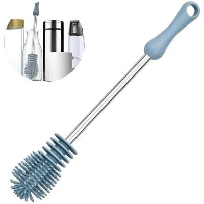 FANGMEDIA Brosse À Biberon Souple À Long Manche Silicône Bébé Brosse À Biberon Nettoyeur De Boîteille Pour Nettoyer Les Biberons-fei Yu - Publicité FANGMEDIA Brosse À Biberon Souple À Long Manche Silicône Bébé Brosse À Biberon Nettoyeur De Boîteille Pour Nettoyer Les Biberons-fei Yu - Publicité