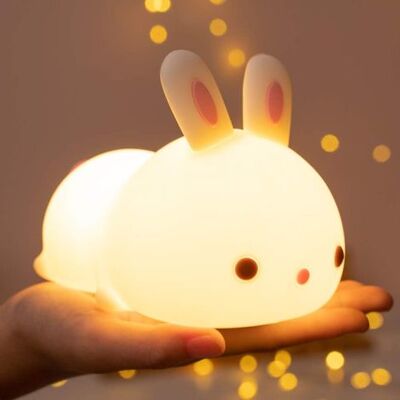 OEM Veilleuse Enfant Veilleuse Bébé,16 Couleurs Lampe De Chevet Enfant Veilleuse Bebe,kawaii Deco Chambre Lampe De Chevet,lapin Veilleuse Enfant,veilleuse Rechargeable,idee Cadeau Fille Bebe - Publicité OEM Veilleuse Enfant Veilleuse Bébé,16 Couleurs Lampe De Chevet Enfant Veilleuse Bebe,kawaii Deco Chambre Lampe De Chevet,lapin Veilleuse Enfant,veilleuse Rechargeable,idee Cadeau Fille Bebe - Publicité