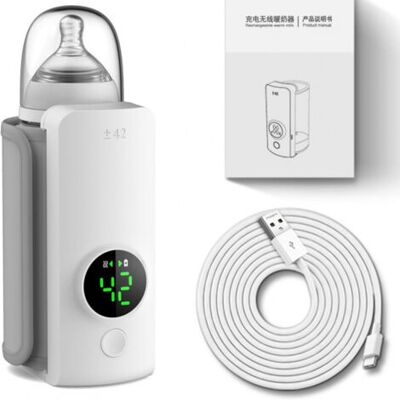 OEM Chauffe Biberon Portable, 6000 Mah Chauffe-biberons Avec 6 Températures, Chauffe Biberon Sans Fil, Led Chauffe Biberon Portable Sans Fil Fur Travel - Publicité OEM Chauffe Biberon Portable, 6000 Mah Chauffe-biberons Avec 6 Températures, Chauffe Biberon Sans Fil, Led Chauffe Biberon Portable Sans Fil Fur Travel - Publicité