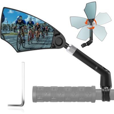 OEM Rétroviseur Pour E-bike, Rétroviseur Arrière, Repliable Pour Guidon 20-23 Mm, Rétroviseur Escamotable Et Réglable À 360 Degrés, Anti-éblouissement Pour E-bikes Vtt 1 Pièce - Publicité OEM Rétroviseur Pour E-bike, Rétroviseur Arrière, Repliable Pour Guidon 20-23 Mm, Rétroviseur Escamotable Et Réglable À 360 Degrés, Anti-éblouissement Pour E-bikes Vtt 1 Pièce - Publicité