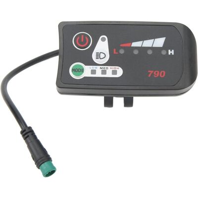OEM Compteur Led Pour Vélo Électrique, Ordinateur De Vélo Multifonctionnel 24 V Avec Connecteur Étanche 5 Broches, Panneau De Commande Led Universel Pour Vélos Et Scooters Électriques - Publicité OEM Compteur Led Pour Vélo Électrique, Ordinateur De Vélo Multifonctionnel 24 V Avec Connecteur Étanche 5 Broches, Panneau De Commande Led Universel Pour Vélos Et Scooters Électriques - Publicité
