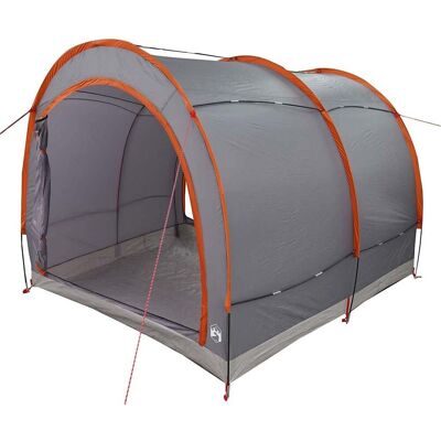 DESIGN IN Tente De Rangement Pour Vélos Gris Et Orange 256 X 222 X 182 Cm - Publicité DESIGN IN Tente De Rangement Pour Vélos Gris Et Orange 256 X 222 X 182 Cm - Publicité