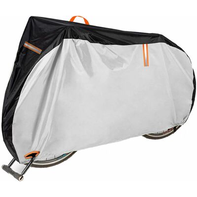 OEM Housse De Vélo Imperméable Pour 1 Ou 2 Vélos, Grandes Housses De Vélo Pour Stockage Extérieur, Oxford 420d Pour Vélos Doubles/vélo De Route/2 Vélos D'Enfants - 200x70x110cm-argent - Publicité OEM Housse De Vélo Imperméable Pour 1 Ou 2 Vélos, Grandes Housses De Vélo Pour Stockage Extérieur, Oxford 420d Pour Vélos Doubles/vélo De Route/2 Vélos D'Enfants - 200x70x110cm-argent - Publicité