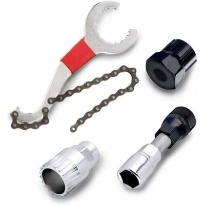 OEM 4pcs Vélo Réparation Kit D'Outils De Chaîne De Vélo Support Roue Libre Outil Pour Enlever La Manivelle Kit De Vélo Pour L'Entretien Du Vélo En Plein Air - Publicité OEM 4pcs Vélo Réparation Kit D'Outils De Chaîne De Vélo Support Roue Libre Outil Pour Enlever La Manivelle Kit De Vélo Pour L'Entretien Du Vélo En Plein Air - Publicité