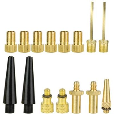 OEM Kit De 15 Convertisseurs De Valves D'Air Pour Pompe À Vélo, Adaptateurs De Valves En Cuivre Pour Vélo Sv Av Dv - Publicité OEM Kit De 15 Convertisseurs De Valves D'Air Pour Pompe À Vélo, Adaptateurs De Valves En Cuivre Pour Vélo Sv Av Dv - Publicité