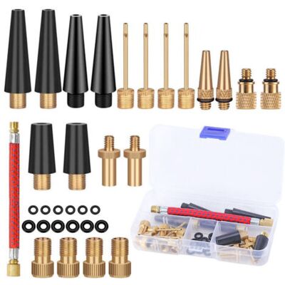 OEM Royaluxe-33 Pièces Embout Pompe Velo Gonfleur Ballon, Adaptateur De Valve Avec Tuyau De Gonflage, Pour Vélo, Dv Sv Av Adaptateur Pompe Velo Avec Boîte De Rangement, Pompe À Vélo Et Compresseurs Pompes - Publicité OEM Royaluxe-33 Pièces Embout Pompe Velo Gonfleur Ballon, Adaptateur De Valve Avec Tuyau De Gonflage, Pour Vélo, Dv Sv Av Adaptateur Pompe Velo Avec Boîte De Rangement, Pompe À Vélo Et Compresseurs Pompes - Publicité