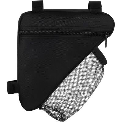 OEM Sacoche Cadre Vélo Triangle, Sacoche De Vélo Étanche 20x20x27cm Avec Poche Filet Pour Bouteille D'Eau, Grande Capacité Pour Téléphone, Outils, Bikepacking Vtt Route - Publicité OEM Sacoche Cadre Vélo Triangle, Sacoche De Vélo Étanche 20x20x27cm Avec Poche Filet Pour Bouteille D'Eau, Grande Capacité Pour Téléphone, Outils, Bikepacking Vtt Route - Publicité