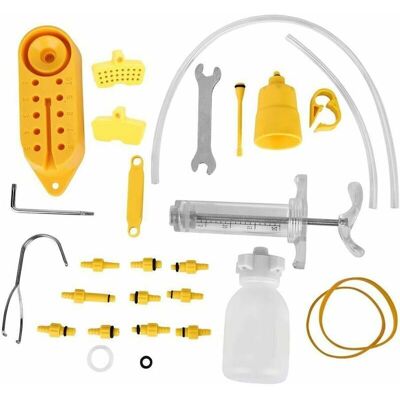 OEM Kit De Purge De Frein Hydraulique Pour Outil De Réparation De Vélo Professionnel Tektro/shimano, Kit De Purge De Frein À Disque Et Outils Pour Vélo De Montagne Vtt - Publicité OEM Kit De Purge De Frein Hydraulique Pour Outil De Réparation De Vélo Professionnel Tektro/shimano, Kit De Purge De Frein À Disque Et Outils Pour Vélo De Montagne Vtt - Publicité