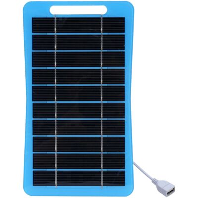 PELTOR Panneau Solaire 5w 5v Monocristallin - Léger, Portable Avec Poignée, Pour Voyage Et Camping - Publicité PELTOR Panneau Solaire 5w 5v Monocristallin - Léger, Portable Avec Poignée, Pour Voyage Et Camping - Publicité