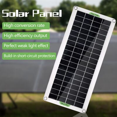 PELTOR Jeffergarden Panneau Solaire Flexible En Silicium Polycristallin 30 W Pour Camping-car, Voyage, Alimentation D'Urgence Extérieure, Accessoires - Publicité PELTOR Jeffergarden Panneau Solaire Flexible En Silicium Polycristallin 30 W Pour Camping-car, Voyage, Alimentation D'Urgence Extérieure, Accessoires - Publicité