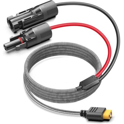 OEM Fiche Solaire 3m Vers Xt60 Câble De Charge Pour Connexion Panneau Solaire 60w 110w 160w 220w 400w Générateur Solaire Portable Ef Ecoflow River Delta Compatible Avec Bluetti Eb55 Anker 757/767 - Publicité OEM Fiche Solaire 3m Vers Xt60 Câble De Charge Pour Connexion Panneau Solaire 60w 110w 160w 220w 400w Générateur Solaire Portable Ef Ecoflow River Delta Compatible Avec Bluetti Eb55 Anker 757/767 - Publicité