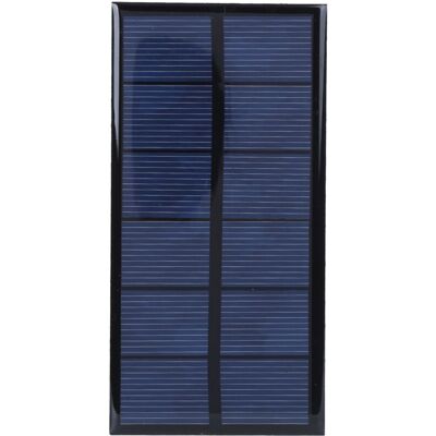 PELTOR Jeffergarden Panneau De Cellules Solaires En Silicium Cristallin Portable 1w 3v, Extérieur, Pour Alimentation De Chargeur Électrique Diy - Publicité PELTOR Jeffergarden Panneau De Cellules Solaires En Silicium Cristallin Portable 1w 3v, Extérieur, Pour Alimentation De Chargeur Électrique Diy - Publicité
