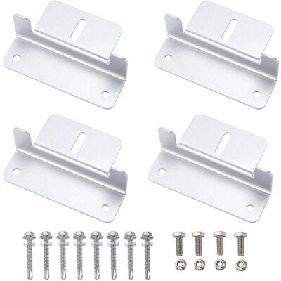 OEM Support Z En Alliage D'Aluminium Pour Panneaux Solaires - 4 Pièces, Fixation Solide Camping-car Bateau Toit -ulisem - Publicité OEM Support Z En Alliage D'Aluminium Pour Panneaux Solaires - 4 Pièces, Fixation Solide Camping-car Bateau Toit -ulisem - Publicité