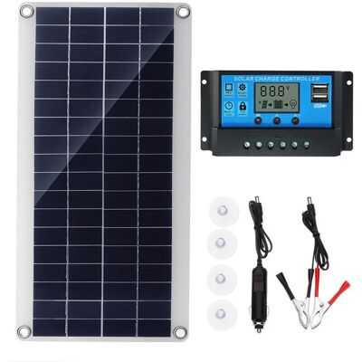 OEM Panneau Solaire 300w 12v – Kit Complet Avec Régulateur De Charge 20a – Silicium Polycristallin – Sortie Usb 5v Pour Camping Et Extérieur - Publicité OEM Panneau Solaire 300w 12v – Kit Complet Avec Régulateur De Charge 20a – Silicium Polycristallin – Sortie Usb 5v Pour Camping Et Extérieur - Publicité