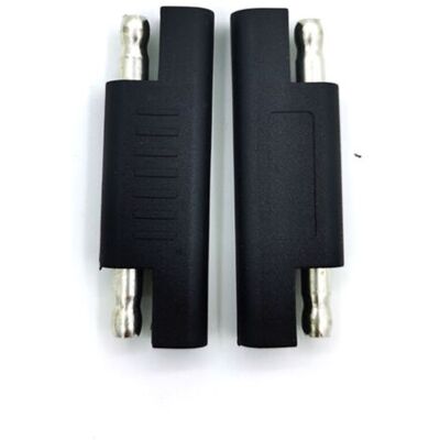 OEM Royaluxe-lot De 2 Adaptateurs De Connecteur Sae Vers Sae À Polarité Inversée - Déconnexion Rapide - Câble D'Extension Pour Panneau Solaire - Chargeur De Batterie - Publicité OEM Royaluxe-lot De 2 Adaptateurs De Connecteur Sae Vers Sae À Polarité Inversée - Déconnexion Rapide - Câble D'Extension Pour Panneau Solaire - Chargeur De Batterie - Publicité