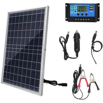 MOXIE Sjlerst Panneau Solaire En Silicium Polycristallin 10 W, Module Photovoltaïque, Alimentation De Stockage D'Énergie Extérieure Pour Téléphone Portable De Voiture - Publicité MOXIE Sjlerst Panneau Solaire En Silicium Polycristallin 10 W, Module Photovoltaïque, Alimentation De Stockage D'Énergie Extérieure Pour Téléphone Portable De Voiture - Publicité